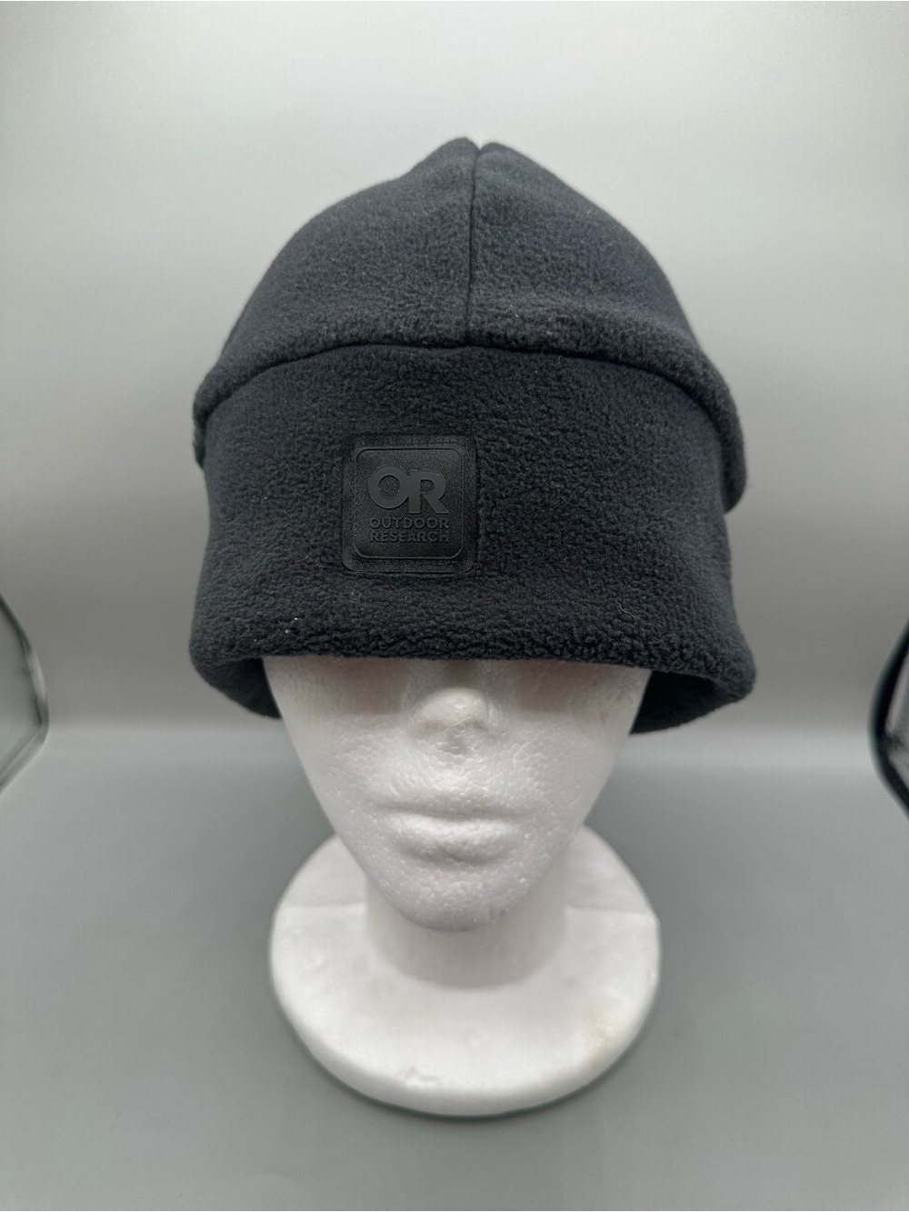 Outdoor Research Polartec Fleece Beanie Adult L/XL Black Logo